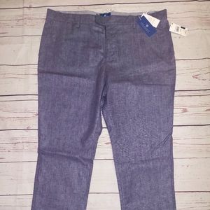 NWT Blue Ryan Seacrest Distinction Dress Slacks 40X32